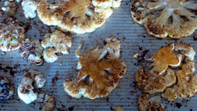 Roasted Cauliflower Steaks