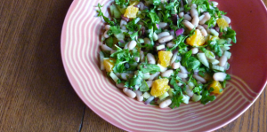 White Beans with Orange and Celery