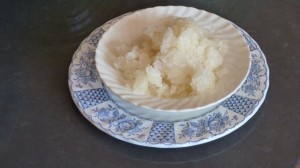 lemon granita