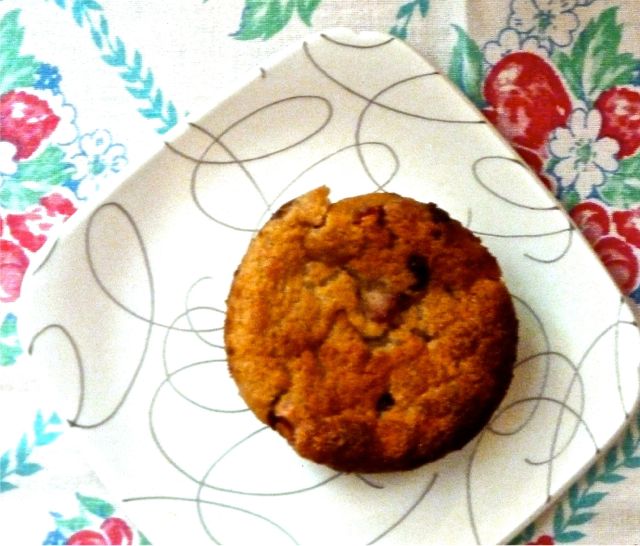 Tess' Banana Strawberry Muffin