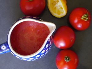 Fresh Tomato Vinaigrette