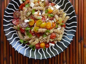 Tomato and Pepper Pasta Salad